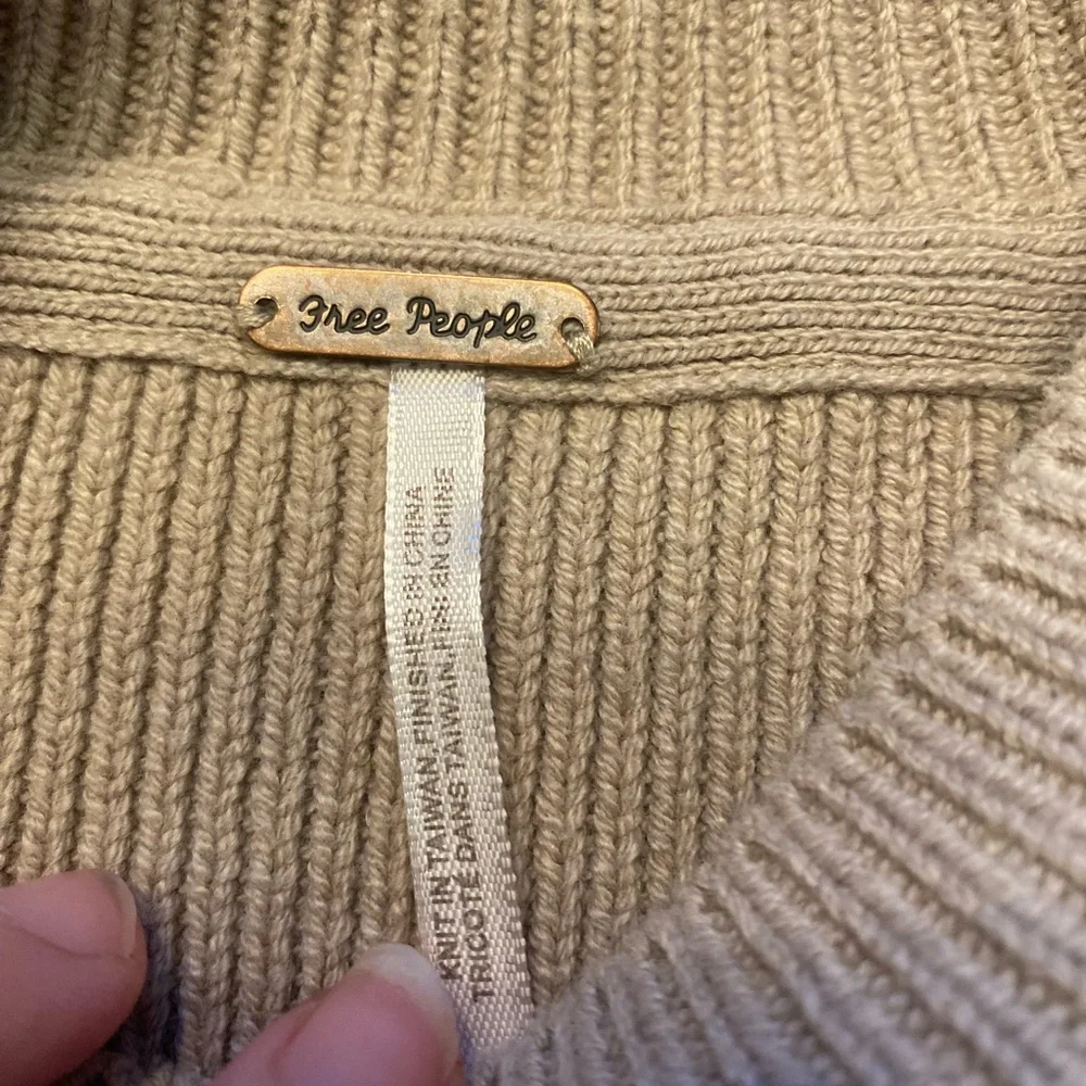 Free People Oversized Easy Street Sweater